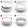 HFS(R) 3" Tri Clamp Filter Plate with 6mm Pore Hole,