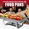 IMACONE Chafing Dish Buffet Set of 2, 8QT Stainless Steel