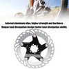 LeBycle Bicycle Brake Cooling Disc Floating Ice Rotor for MTB