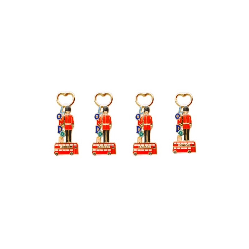 Royal Guard & Bus Bottle Opener Fridge Magnet – Iconic
