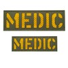 2 Pack Reflective Medic Patch Reflective Back Panel Medic Patch
