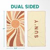 SUN'Y Microfiber Beach Towel - Quick Dry Towel, Sand Free