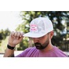 DadBod Apparel DB Support Your Local Girl Dad Hat (White/Pink
