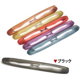 折りたたみ [シニアグラス] ポッドリーダー [podreader] SG-01BK ブラック +2.5