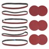 sourcing map 24pcs 1 x 30" Sanding Belts 4pcs Each