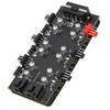 6 Way Splitter Hub 4PIN PWM Speed Regulation 3PIN ARGB