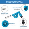 Electric Bellows Fireplace Tools Fan Bellows fire Wood Stove Blower
