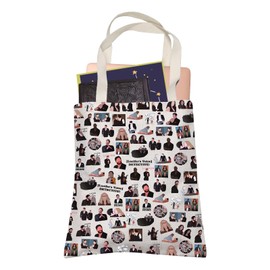 LEVLO Lucifer TV Show Tote Bag Bag Lucifer and Chloe Gift Detective Lucifer Shopping Bag (Detective)
