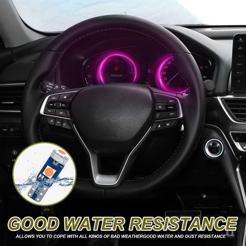 RGOAANC 20PCS T5 LED Lights for Dashboard, Dashboard Bulbs, T5