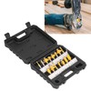 15Pcs Router Bit Straight Slotting Router Bit Cutter Tool Set