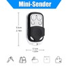 Garage Door Opener Remote Control for Novoferm Novotron 502 MAX43-2