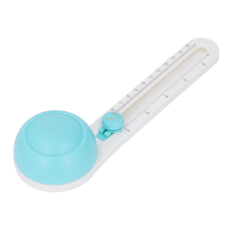 Circular Paper Cutter 360 Degree Rotation Clear Scale Slide Adjustment