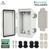 Waterproof Outdoor Junction Box, LA VANE IP67 ABS Plastic Dustproof