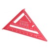 Woodworking Triangle Aluminium Alloy Electrophoresis Paint Clear Scale Carpenter's Angle