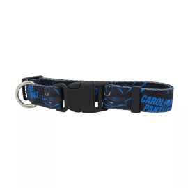 Carolina Panthers Large 17 - 26.5 Inch Dog Collar
