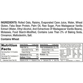 Bake City - Cookie Plus 20g Protein - Espresso Dark Chocolate Chip, (12) Cookies