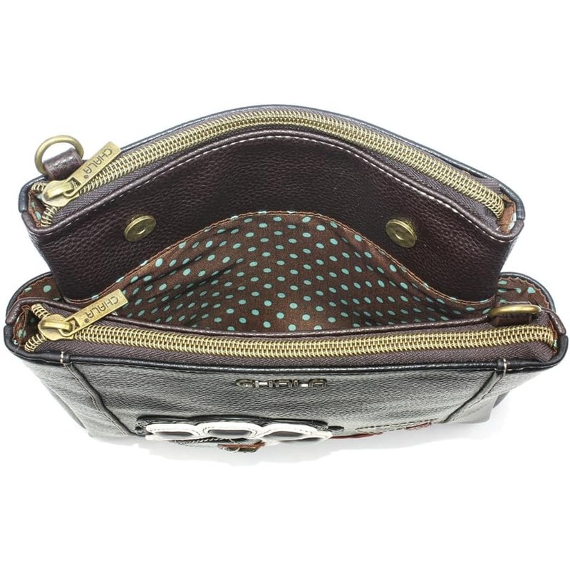CHALA Merry Messenger RFID Protected Women Faux Leather Shoulder Purse