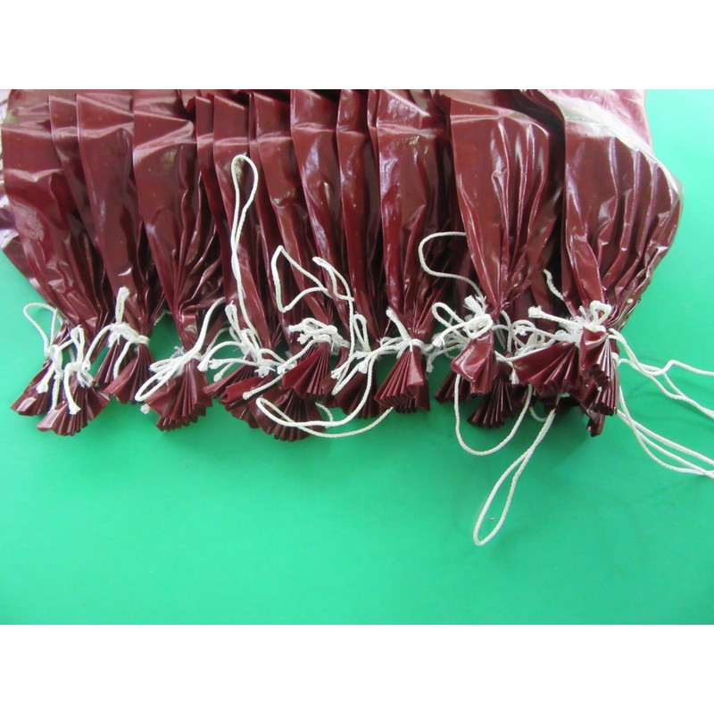 (25) fresh mahogany fibrous sleeves. 1-LB filled each. 12" x