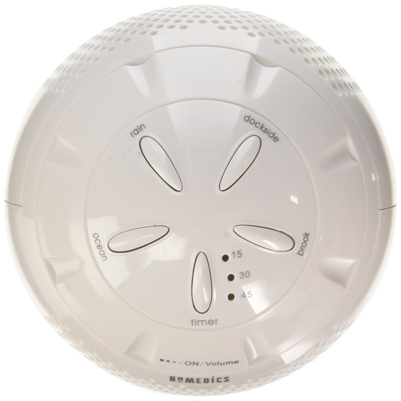 Homedics Sound Spa Mini SS-MN102, White