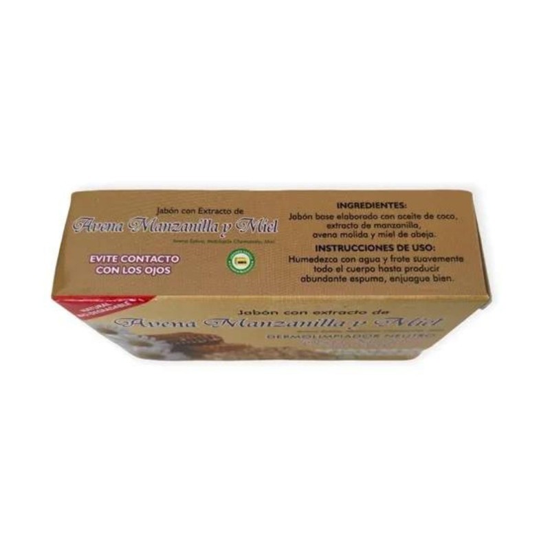 Jabón García Avena Miel 5 Pz De 125g Ecológico Biodegradable