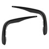 Front Bumper Wind Knife Fin Car Gloss Black Fog Light