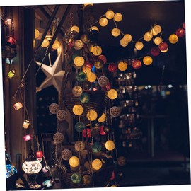 STOBAZA 15pcs DIY Hanging Tree Ornaments Decorative Wicker Bowl Filler Vine Decor Hanging Vine Ball Vase Filler Beads Decorative Spheres Balls Tree Ball Decorations Brown