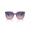 Vogue Eyewear VO5564S Sunglasses, Transparent Violet/Pink Gradient Blue, 54 mm