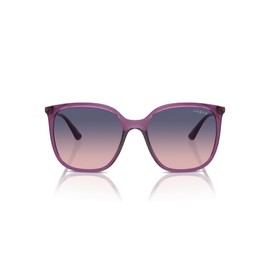 Vogue Eyewear VO5564S Sunglasses, Transparent Violet/Pink Gradient Blue, 54 mm
