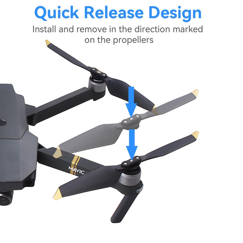 Craznick Propellers for DJI Mavic Pro/Mavic Pro Platinum Replacement Prop