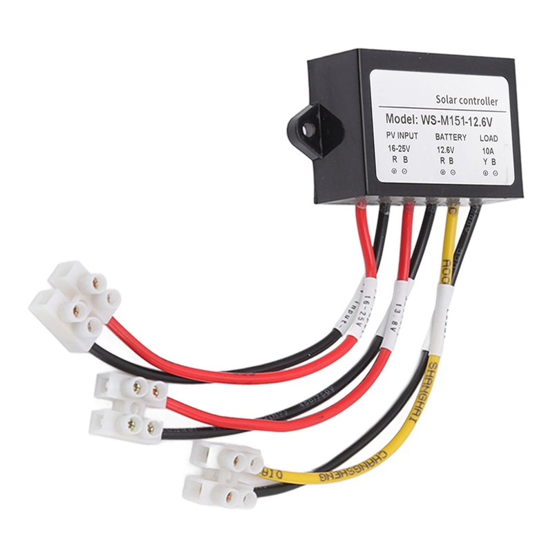 MPPT Solar Controller 150W 10A Photosensitive Night Load Output Solar