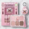 Clio 클리오 뮤즈 마스터 팔레트 +복주머니 키링 [02 꽃가마코랄+복주머니 키링]