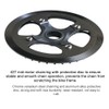 104BCD 42T Bike Chainring Chain Wheel Gear Adapter for Mid
