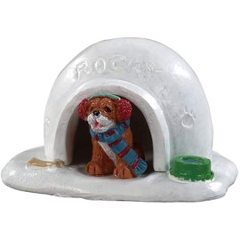 Lemax Village Collection Igloo Doghouse 94552
