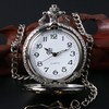 CokinkiDs Boy's Pocket Watch Golden Xmas Gift Fallout 4 Vault