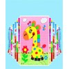 WANLIAN Sticky Mosaic Set Stickers for Children Art Craft Set
