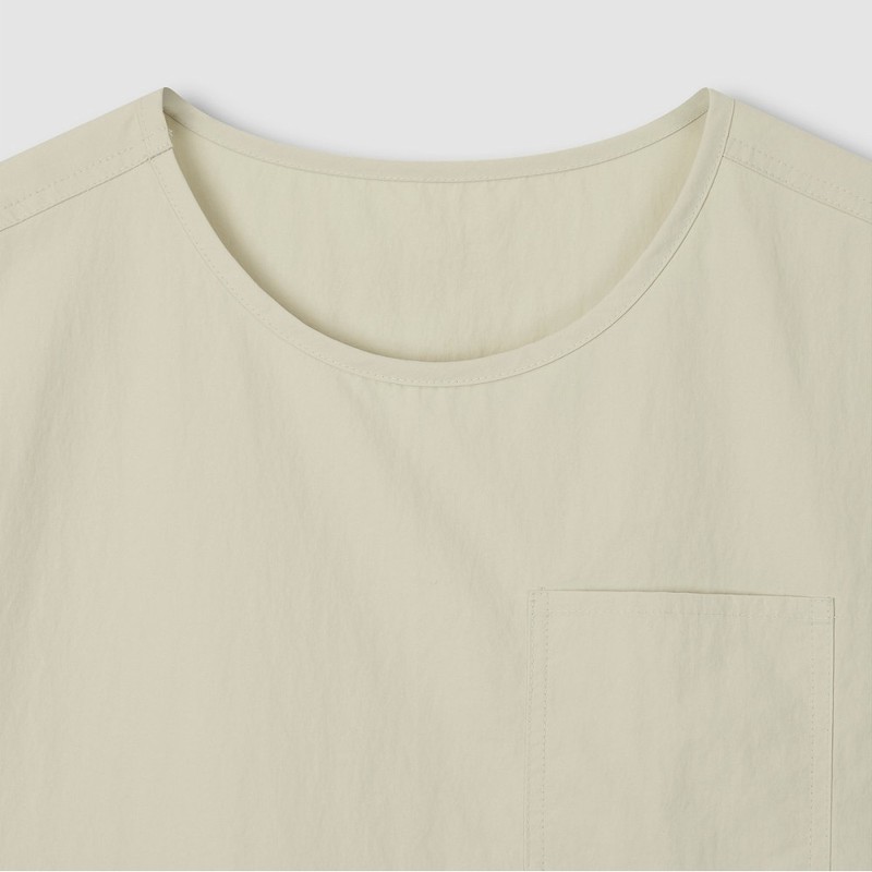 JAJU [JAJU/자주] Crispy Square Vest Apron_75_Beige