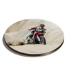 1 x Round Coaster - Rally Motorbike Off Roading Cork