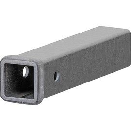 CURT 49120 2-Inch x 12-Inch Weld-On Raw Steel Trailer Hitch Receiver Tube