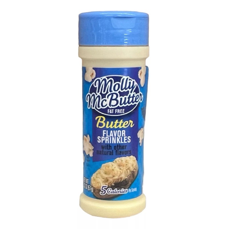 Molly McButter Fat Free Butter Flavor Sprinkles 2 oz
