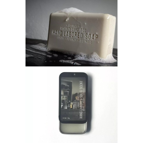 Cologne POVERTY CO. Solid Cologne Fragrance 0.5 Oz In DIRY