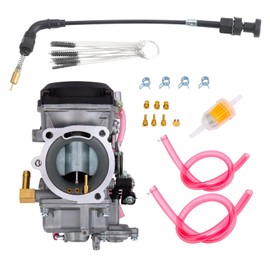 BenTsD Compatible with Carburettor Compatible with Harley Davidson Dyna Electra Glide Fatboy Softail Sportster XLH1200 Sportster 883 XL883, with Choke Cable