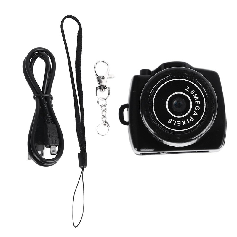 Videocámara Micro Mini DV DVR, Microcámara Portátil con Función Webcam,