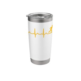 Treadmill Heartbeat Stainless Steel Insulated Tumbler