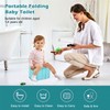 BORDEAG Potty for on the go, foldable toilet seat, children,