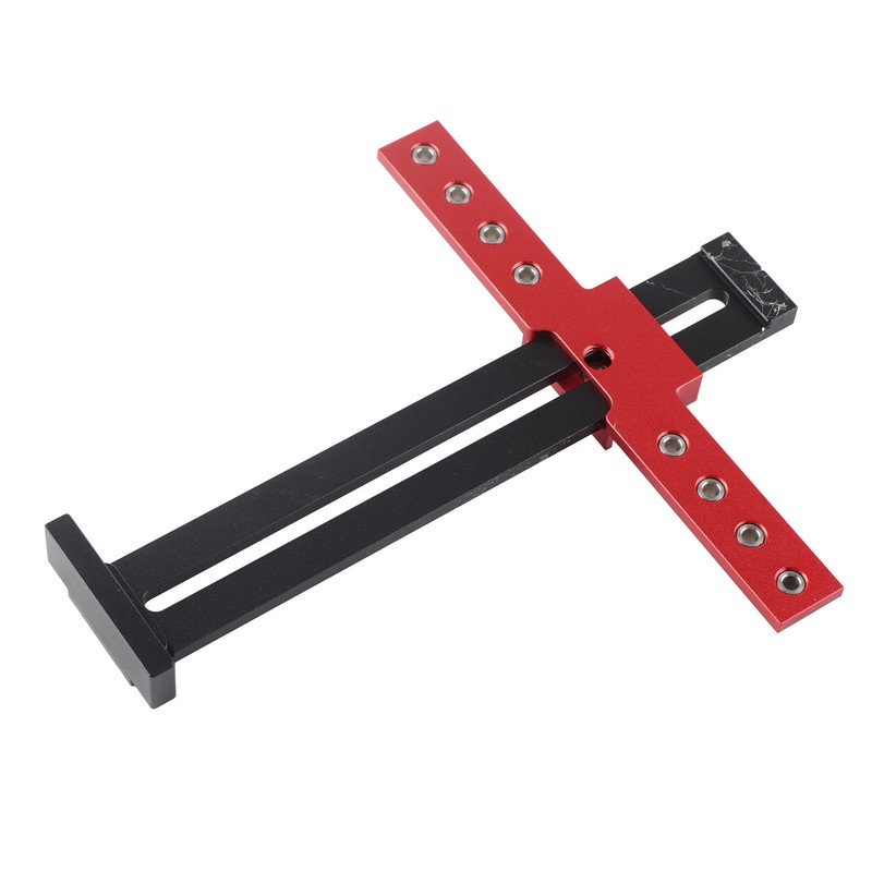 Handle Punch Locator Aluminum Alloy Drill Guide Locator Wood Drilling