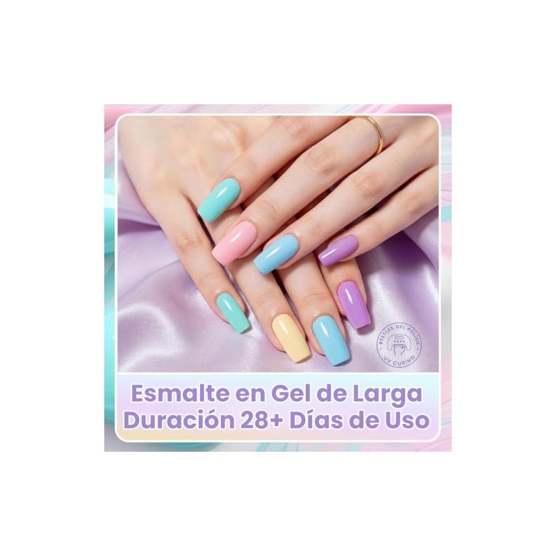 beetles Gel Polish - Set de esmaltes de uñas en