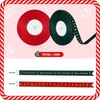 CNMTCCO 2 Rolls 43 Yard Merry Christmas Ribbon Grosgrain Wrapping
