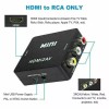 Unbranded HDMI To RCA AV Adapter Converter Cable CVBS 3RCA