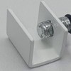 Compact White Safety Window Stopper for Sliding Doors/Sashes White 3ea