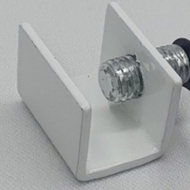 Compact White Safety Window Stopper for Sliding Doors/Sashes White 3ea